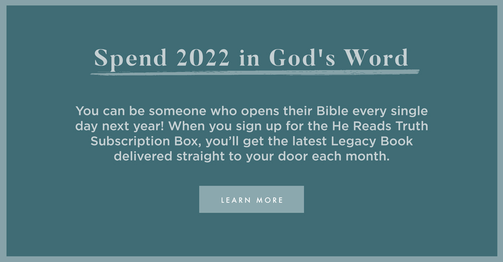 Spend 2022 in God's Word